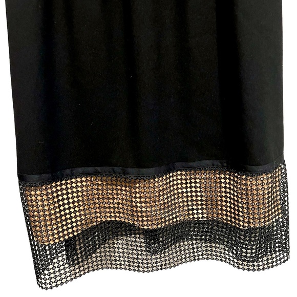 Theory Womens Melaena Black Lace Overlay Silk Lining Cocktail Dress Sz 2 - Picture 11 of 11